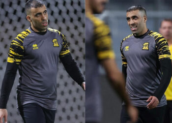 الجماهير السعودية تحمل حمدالله خسارة الإتحاد بعد ظهوره بوزن زائد