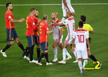 إسبانيا تواجه المنتخب المغربي وديا