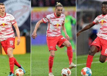 لايبزج يفقد جهود 3 لاعبين في نصف نهائي الكأس