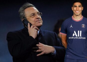 بيريز يتحرك لاستعادة أشرف حكيمي الى ريال مدريد