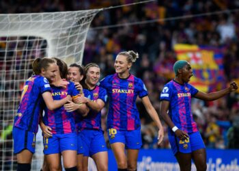 أبطال أوروبا للسيدات: رقم قياسي جديد لنادي برشلونة