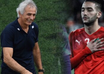 حكيم زياش:”لن ألعب مع خاليلوزيتش حتى لو وقف على عتبة بابي أونام فوق سقف بيتي”