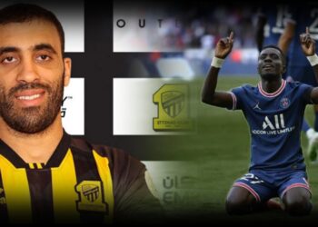حمدالله يدعم لاعب باري سان جرمان ادريسا غاي