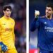 حارس ريال مدريد يهنئ بونو بعد فوزه بجائزة “زامورا”