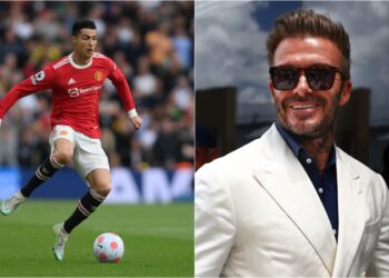 بيكام يتمنى استمرار رونالدو مع مانشستر يونايتد