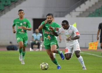الرجاء الرياضي يفوز على حسنية أكادير ويواصل الضغط على الوداد الرياضي