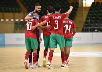 المنتخب الوطني لكرة القدم داخل القاعة يتأهل لنصف نهاية كأس العرب