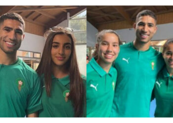 حكيمي يهنئ المنتخب المغربي النسوي بعد التأهل للمونديال