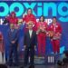 حفل إستقبال على شرف المنتخب الوطني للملاكمة المتوج ببطولة العالم بتركيا وألعاب البحر الأبيض المتوسط