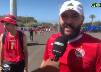 فيديو…حضور و ارتسامات الجماهير الودادية قبل نهائي كأس العرش