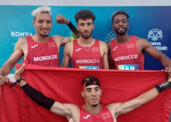 العاب التضامن الإسلامي 2022 /ألعاب القوى: المغرب يحصد ذهبية التتابع (4×400 م) رجال