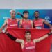 العاب التضامن الإسلامي 2022 /ألعاب القوى: المغرب يحصد ذهبية التتابع (4×400 م) رجال