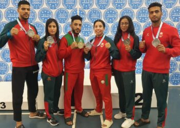 المنتخب الوطني المغربي للكيك بوكسينغ ينتزع ميدالية ذهبية وميداليتين فضيتين وثلاث ميداليات برونزية ببطولة إفريقيا بجوهانسبورغ
