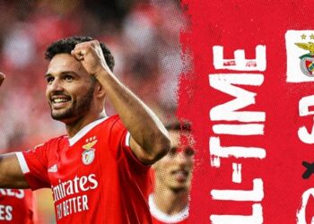 بنفيكا يغرد بعيداً في صدارة الدوري البرتغالي