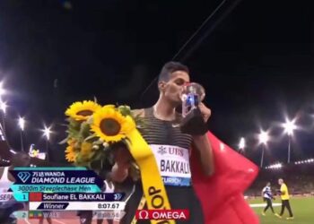 سفيان البقالي يتوج لأول مرة في مسيرته بنهائي الدوري الماسي