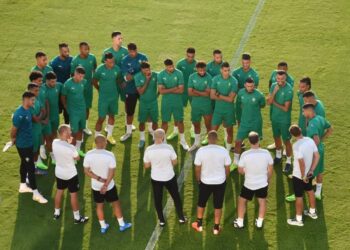 المنتخب المغربي يخوض أول حصة تدريبية قبل وديتي الشيلي والبارغواي