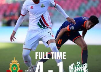 الجيش الملكي يسحق الدفاع الحسني الجديدي وينفرد بصدارة البطولة الاحترافية
