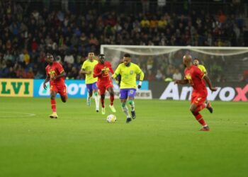 البرازيل تكتفي بثلاثة أهداف في مرمى غانا
