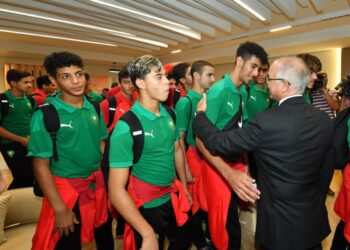 المنتخب الوطني لأقل من 17 سنة يصل لأرض الوطن