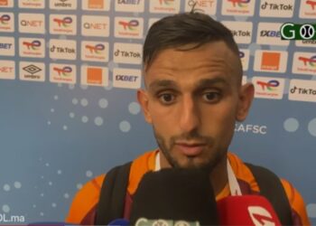 تصريح حمزة الموساوي بعد التتويج بلقب السوبر الافريقي