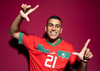 وليد شديرة يسجل أولى اهدافه رفقة المنتخب المغربي