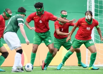 أسود المكفوفين يفوزون على مصر برباعية نظيفة