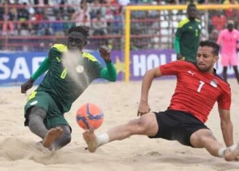 السنغال تتوج بكأس أمم إفريقيا لكرة القدم الشاطئية على حساب مصر