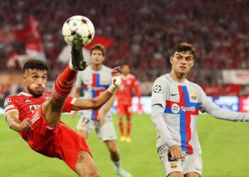 بأداء ولا أروع نصير مزراوي يساهم في فوز بايرن ميونيخ أمام برشلونة