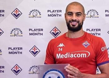 سفيان أمرابط أفضل لاعب في فيورونتينا الإيطالي