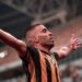 عبد الرزاق حمد الله يسجل هدف اتحاد جدة الأول أمام ضمك