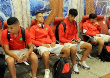 المنتخب الوطني المغربي لأقل من 20 سنة يحل بمصر