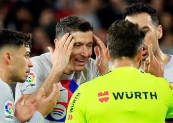 برشلونة يطعن ضد إيقاف ليفاندوفسكي