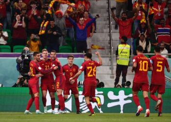 فوز تاريخي لمنتخب إسبانيا بسبعة أهداف على كوستاريكا