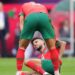 نصير مزاروي يغادر مباراة المغرب وكرواتيا