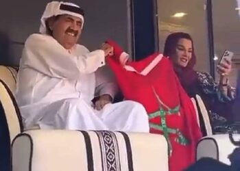أمير قطر السابق ساند المنتخب المغربي أمام كرواتيا