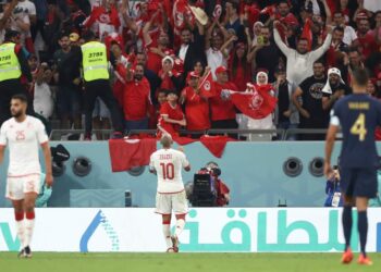 تونس تحقق فوزا تاريخيا على فرنسا وتغادر المونديال