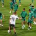 المنتخب الوطني يواصل تداريبه استعدادا لنهائيات كأس العالم