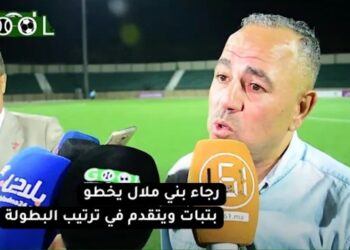 بعد البداية المتعثرة.. رجاء بني ملال يعود لسكة الإنتصارات والطاقم التقني يعيد بالمزيد ويشكر اللاعبين