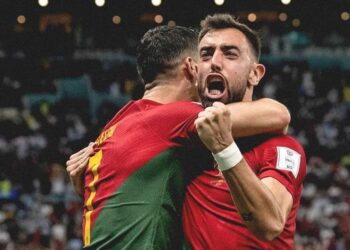 البرتغال تحجز بطاقة التأهل للدور الثاني بعد فوزها على اورغواي