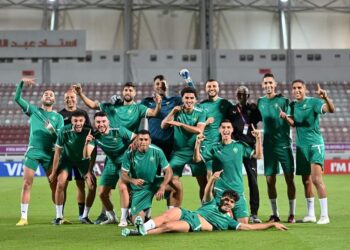 الحصة التدريبية ما قبل الأخيرة للمنتخب المغربي قبل ملاقاة إسبانيا