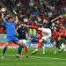 المنتخب المغربي منهزم أمام فرنسا في الشوط الأول
