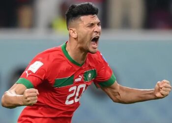 المنتخب المغربي ينهي الشوط الأول منهزما أمام كرواتيا
