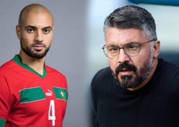 غاتوزو عن أمرابط: “مر وقت طويل لم أر لاعبا يشبهي وتأثرت كثيرا لأنه بدا مثلي حين كنت في الـ27 من عمري”
