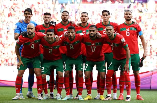 المنتخب المغربي - قطر 2022