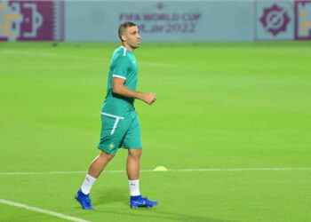 رغم تواضعه في المونديال.. الفيفا يحتفل بعبدالرزاق حمدالله