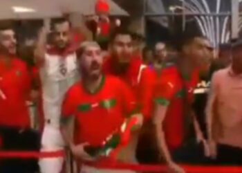 فيديو.. الجماهير المغربية تصف بودريقة “بودريقة و يا الشفار “
