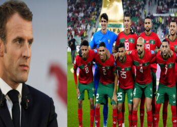 الفرنسي ماكرون فخور بمنتخب بلاده ويشيد بتنظيم دولة قطر لكأس العالم
