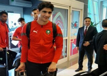 بعثة المنتخب المغربي تشد الرحال إلى المغرب