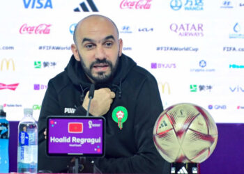 الركراكي: نريد مواصلة التحدي والوصول إلى المباراة النهائية
