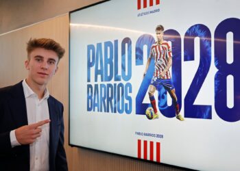 أتلتيكو مدريد يجدد عقد باريوس حتى 2028